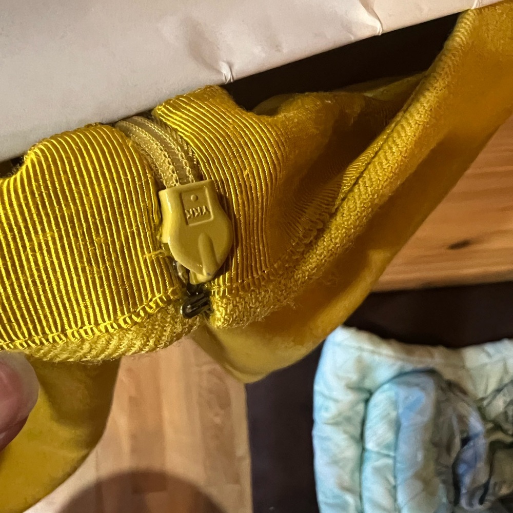 J. Crew Elegant Yellow Pencil Skirt 00P Donate - Picture 6 of 15